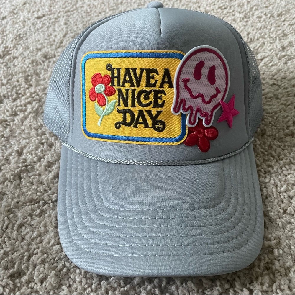 Patched Trucker Hat